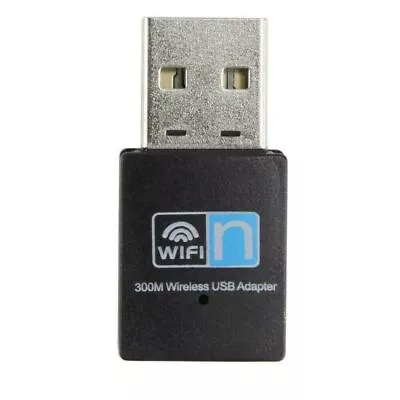 USB Wireless N WiFi Adapter Dongle Network LAN Card 802.11n 300Mbps Windows 10 • $12.50
