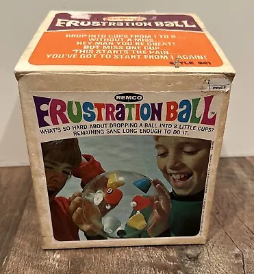 Rare Remco Frustration Ball 1969 In Original Box Vintage Toy 841 • $39.99