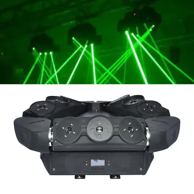 9 Eyes Beam Laser Moving Head Light DJ Stages Full Color RGB Lighting Fixture US • $352.45