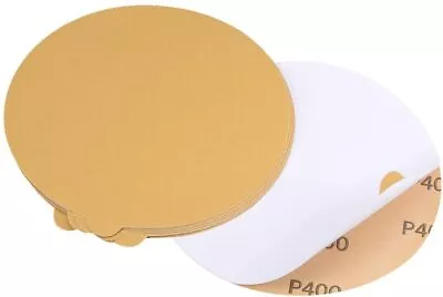 6 Inch 400 Grit PSA Adhesive Sanding Discs Sticky Back Sandpaper DA Sander Paper • $18.90