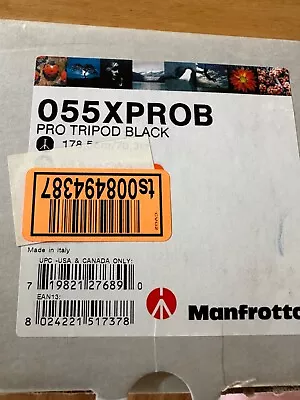 Manfrotto 055XPROB Tripod • $110