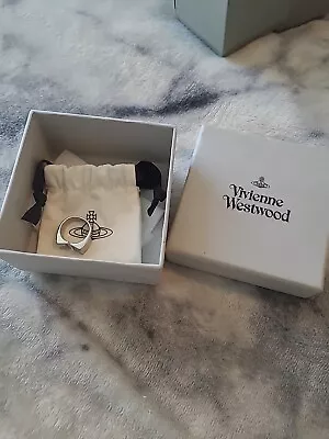 Vivienne Westwood Silver Band Lettering Orb Ring Adjustable • $24.85