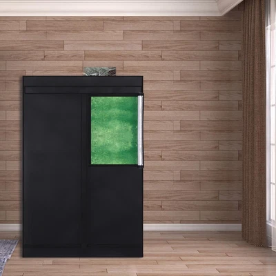 £39.99 • Buy New Grow Tent Kit Dark Indoor Room Plant Box Mylar Hydroponics Bud 60x60x120cm