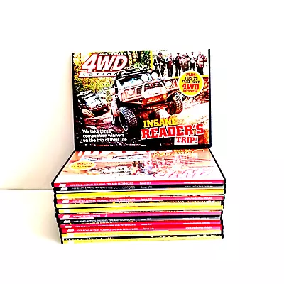 13 X Australian 4WD Action DVD TV Series Off Road Action Touring Tips Techniques • $28.50