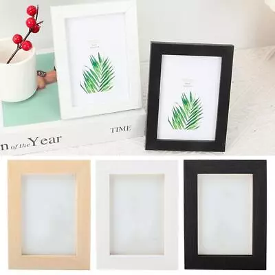 Photo Frame Vintage Creative Wooden Picture Frame Home Decoratio✨/ Bedroom C6A0 • $12.65