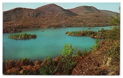 Vintage Tongue On Lake George Postcard Adirondacks NY Unused Chrome • $4.65