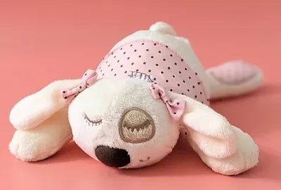 Mamas And Papas Sleeping Puppy Dog Soft Comforter Toy • £9.99