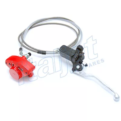 $301.86 • Buy Italjet Formula 50/125cc Rear Brake System Kit AJP Master Cylinder & Caliper