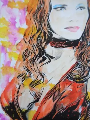 ACEO ATC  Sketch  -   ELEKTRA  Art • $9.99