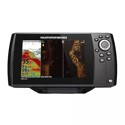 Humminbird HELIX 7 GPS CHIRP SI G4 - Fish Finder With CHIRP Side Imaging & Maps • $548.48