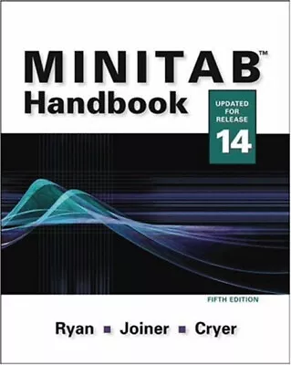 MINITAB® Handbook Barbara F. Joiner Brian L. Cryer Jonathan D • $6.78