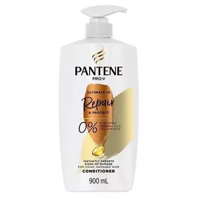 Pantene Pro-V Ultimate 10 Repair & Protect Conditioner 900mL • $31.09