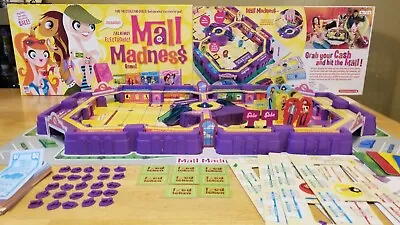 Mall Madness Electronic Talking Board Game Milton Bradley MB 2005 COMPLETE Works • $29.95