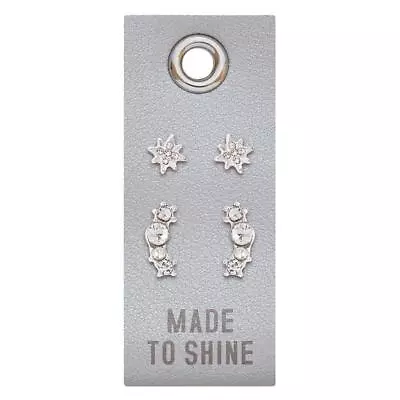 Made To Shine Best Stud Earring Set Size 1in W X 2.5in H Pack Of 4 • $69.99