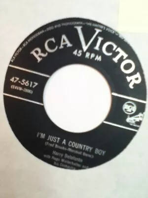 Harry Belafonte I'm Just A Country Boy ~ 1955 RCA Victor 45  • $2.77