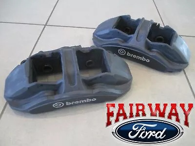 15 Thru 20 Mustang OEM Genuine Ford Brembo Black Brake Caliper Kit GT350 FRONT • $579.95