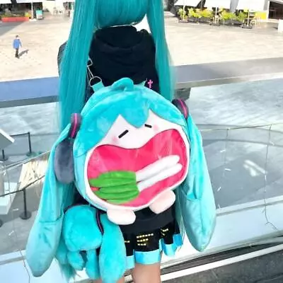 Hatsune Miku Cartoon Shoulder Bag Painful Packet Cute Anime Girl New Unique Gift • $22.99