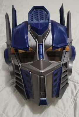 2006 Transformer Optimus Prime Talking Voice Changing Mask Helmet Hasbro Tested • $29