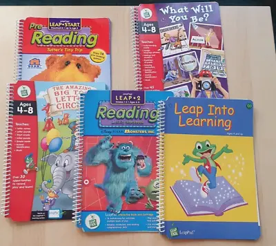 LeapPad Leap Frog Learning  5 X  Books NO Caridges • £7.99