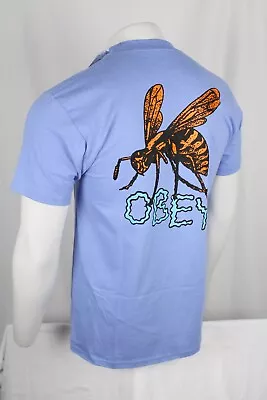 OBEY Urban Outfitters Men's Honeybee Tee Short Sleeve Crew Medium Slate Blue • $25.49