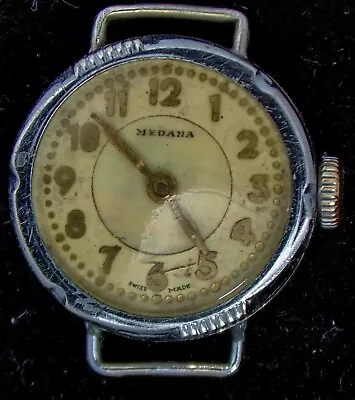Medana (Swiss Made) Ladies Mechanical Watch (Vintage) -- Running/Repairs • $16.19