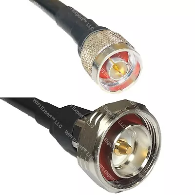 LMR400UF N MALE To DIN 7/16 MALE Coaxial RF Cable USA-Ship Lot • $34.26