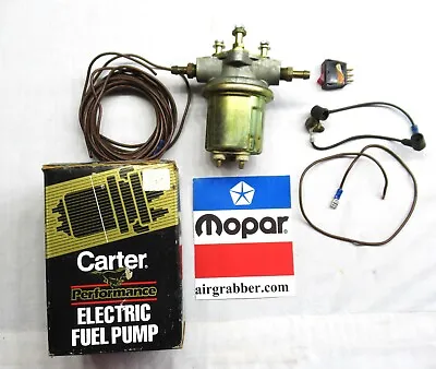 Carter Performance 12 Volt Electric Fuel Pump P4070 • $36.99
