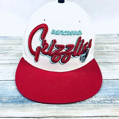 Vancouver Grizzlies New Era 9Fifty NBA Basketball Hat Snapback Cap White/Red • $12.55