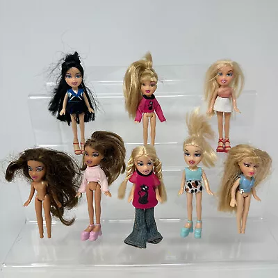 Lil Bratz Mini Dolls Lot Set Of 8 Not Complete 4.5  • $29.88