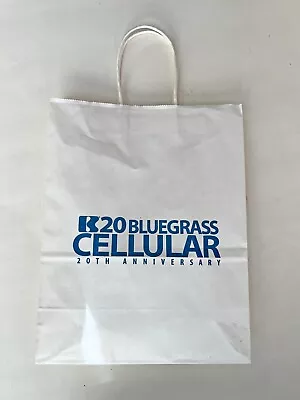 BLUEGRASS CELLULAR Mobile Cell Phone Vintage SHOPPING BAG 20th Anniversary • $11.80