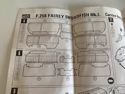 Frog Fairey Swordfish Mk.1 - No Box No Stand Or Glass • £3.60