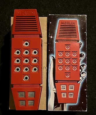 1978 Merlin Electronic Wizard Parker Brothers Vintage Hand Held Game NOT WORKING • $5