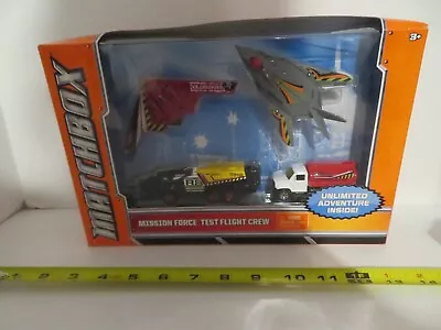 Matchbox Mission Force Test Flight Crew 4 Vehicle Set 2011 MIB • $30