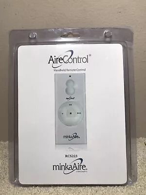 Minka-Aire AireControl Hand Held Remote Control For LED Ceiling Fan White RCS223 • $24.95