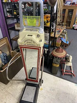Vintage Watling Chicago Co Scale And Fortune Telling Machine Excellent Working! • $1199.99