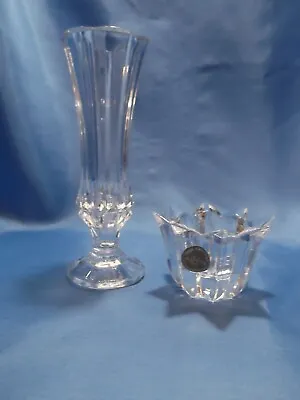 Lenox Crystal Ovation Star Radiance Votive W/ Crystal Vase • $5