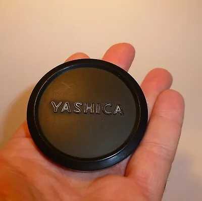 RARE YASHICA 62.5mm PUSH FIT LENS CAP For YASHICA G SERIES RF With HOOD FITTED ! • £7.95
