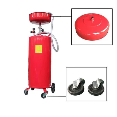 $166.90 • Buy Waste Oil Drain Tank 20 Gallon Portable Air Operated Drainer Oil Change Transfer