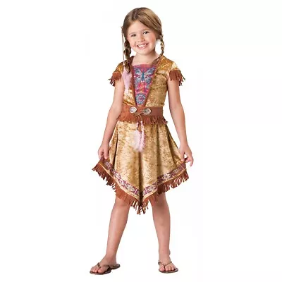 Indian Maiden Pocahontas Princess Costume Halloween Fancy Dress • $15.83