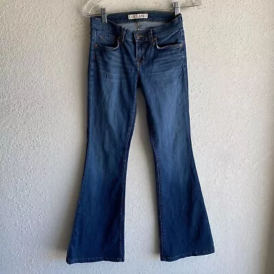 J Brand Womens Jeans Babe Classic Flare Size 25 Low Rise Pants 26x31.5 • $15.95