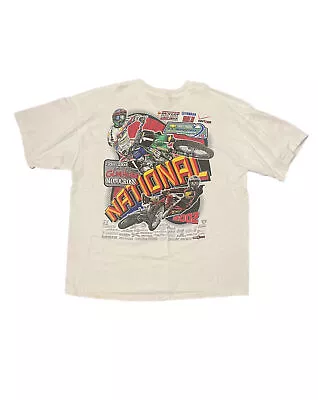 2002 Glen Helen Pro Motocross National Mike Brown Ricky Carmichael XXL Shirt   • $75