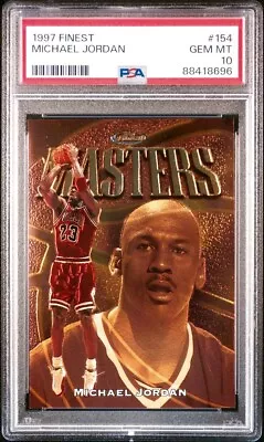 1997 Finest Master Michael Jordan PSA 10 RARE! • $1200