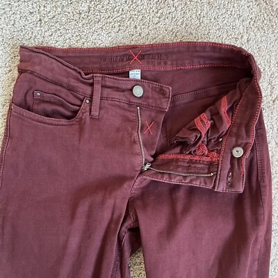 £14.99 • Buy Dream Jeans MAC Maroon 36/32 Ladies Long Leg Skinny Stretch Fit Super Comfy VGC!