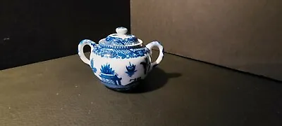 HIC Harold Import Co Japan ~ Blue Willow ~ Sugar Bowl With Lid ~ Only Displayed  • $13.44