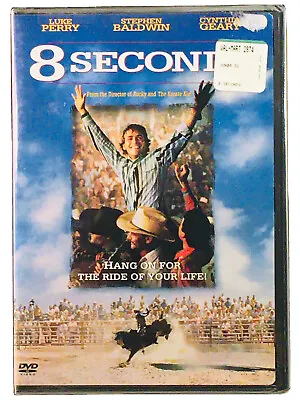 8 Seconds (DVD 2005 WS + FS) PG-13 Drama Bull Riding Stephen Baldwin Luke Perry • $13.95
