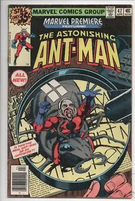 MARVEL PREMIERE #47 FN Scott Lang Antman Origin & 1st Appearance 1972  • $99.99