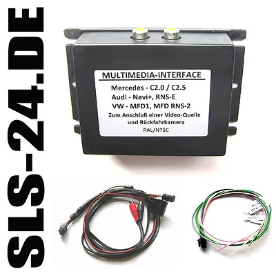 Mercedes W203 W210 W220 Command 2.0 AV Audio Video + RFK Multimedia Interface  • $211.84