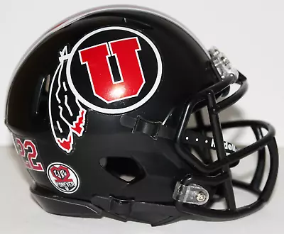 2022 Utah Utes Custom Riddell Mini Helmet Vs UCLA • $70