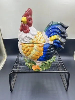 Rooster Cookie Jar Made By Alco Industries French Country • $25
