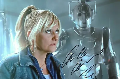 £0.49 • Buy CAMILLE CODURI DR WHO JACKIE SIGNED AUTOGRAPH 6 X 4 PRE PRINTED CYBERMAN PHOTO